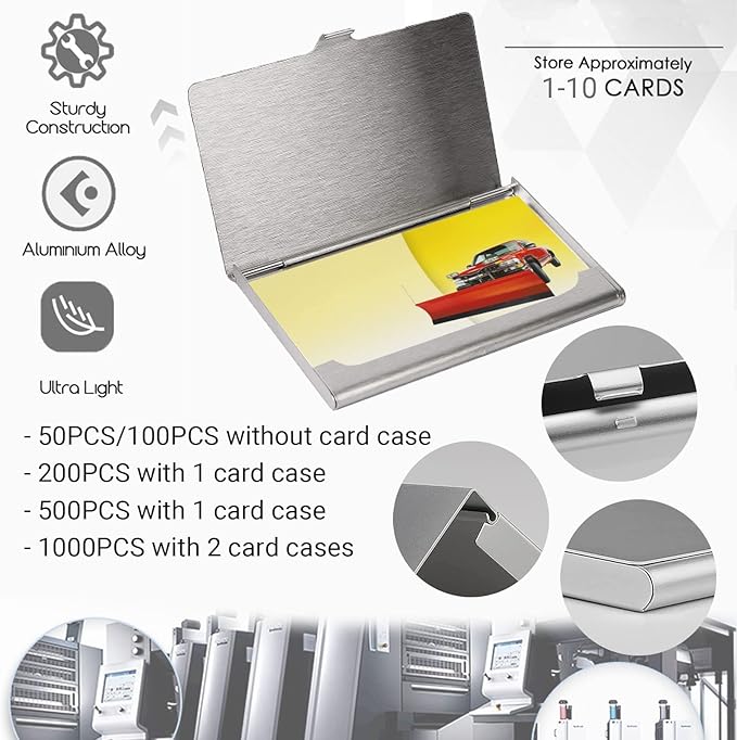 Custom Business Cards Double-Sided Personalized Stationery | Professional - Image 4