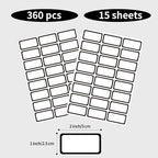 STARLIBOO Removable Labels, Blank Freezer Labels - Image 4