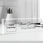 Personalized Name Plate for Desk Custom Acrylic Desk Name Plate Custom Employee - Image 7