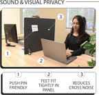 Planche Acoustic Freestanding Desk Divider - Image 4
