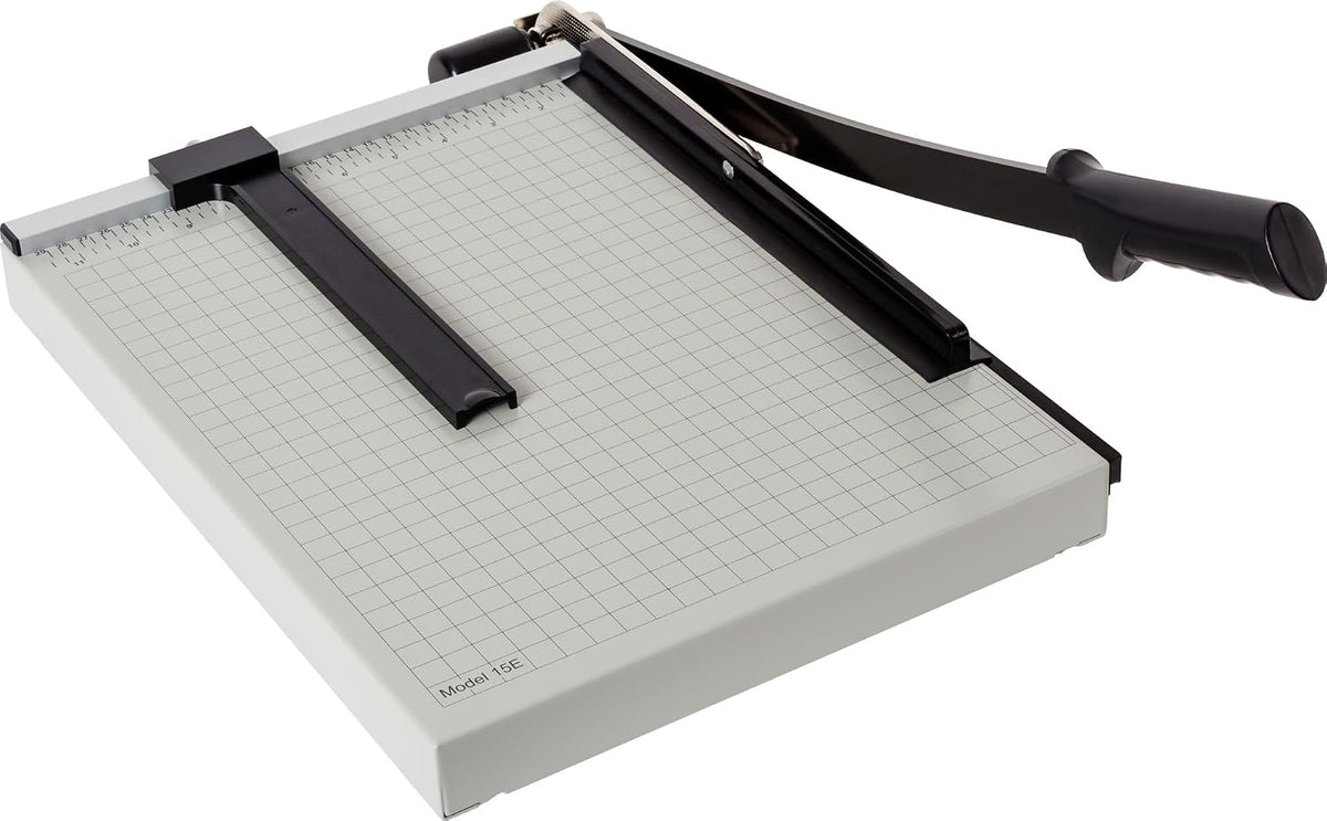 Dahle 15e Vantage Paper Trimmer, 15" Cut Length, 15 Sheet, Automatic Cla...