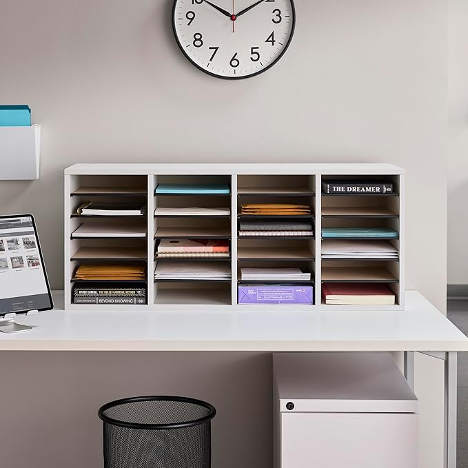 Safco Literature Organizer, 36 Compartments, Office and Classroom Mailbox - Image 2