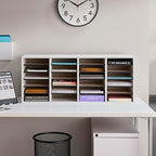 Safco Literature Organizer, 36 Compartments, Office and Classroom Mailbox - Image 2