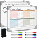 Lincia 12 x 16 Magnetic Dry Erase Chore Chart Board by Lincia