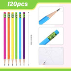 TecUnite 120 Pcs #2 HB Pencils - Image 2