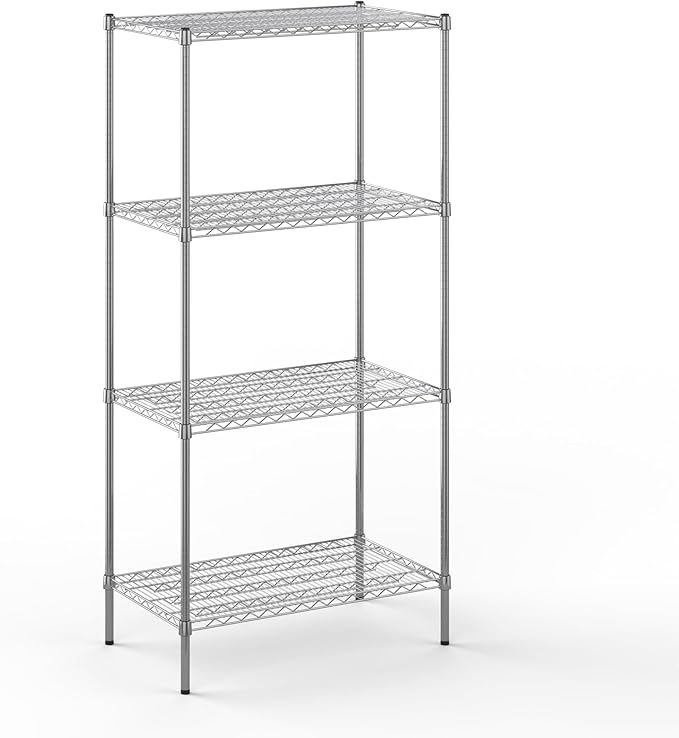 Regal Altair 21" Deep x 36" Wide x 74" Height Wire Shelving Kit | 4-Tier | NSF by Regal+Altair