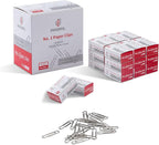 PAPERPAL Paperclips for Office School & Personal Use, #1 Smooth Paper Clip by PAPERPALDirect