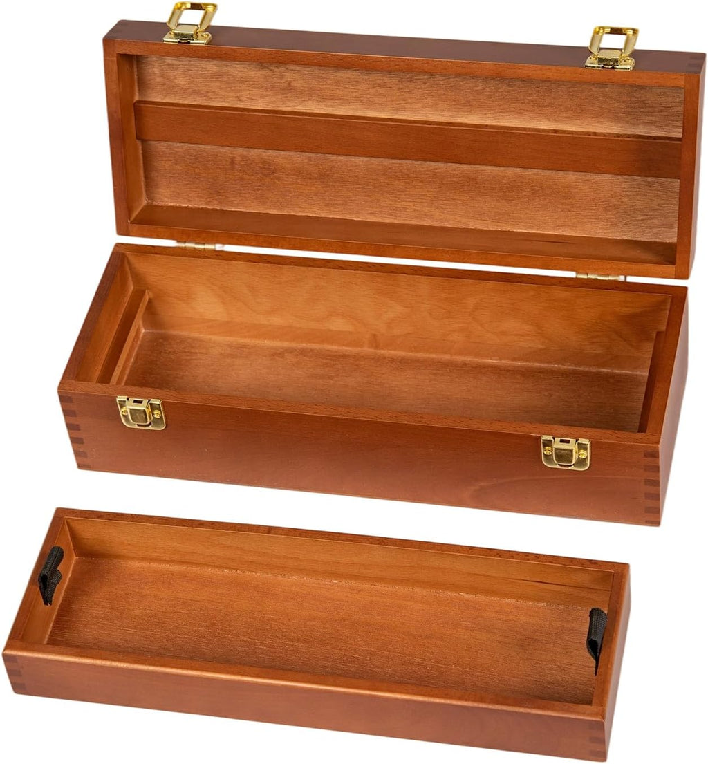 djar multi-function artist tool box with locking clasps, main product view
