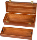 djar multi-function artist tool box with locking clasps, main product view