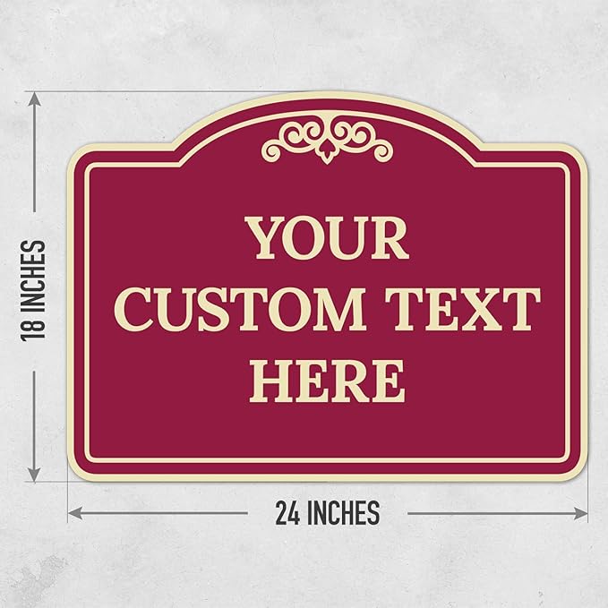 Custom Decorative Sign, Personalized Metal Sign - Image 3