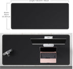 Mydours Large Desk Mat 51.2" x 23.6", PU Leather Surface - Image 2