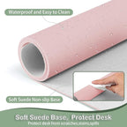 Boutilon Leather Desk Pad Protector, Non-Slip Mouse Pad, Laptop Desk Pad - Image 4