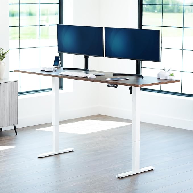 VIVO Large Electric 83 x 30 in Standing Desk, Memory Height Adjustment - Image 2