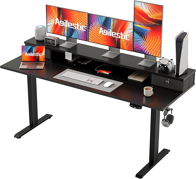 Agilestic 63 x 24 Inches Electric Standing Desk by Agilestic