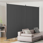 Helios&Hestia 2-Panel 6 ft Tall Indoor Folding Room Divider, Portable Privacy - Image 2
