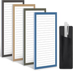 Thboxes 4 Pack Magnetic Note Pad by Thboxes