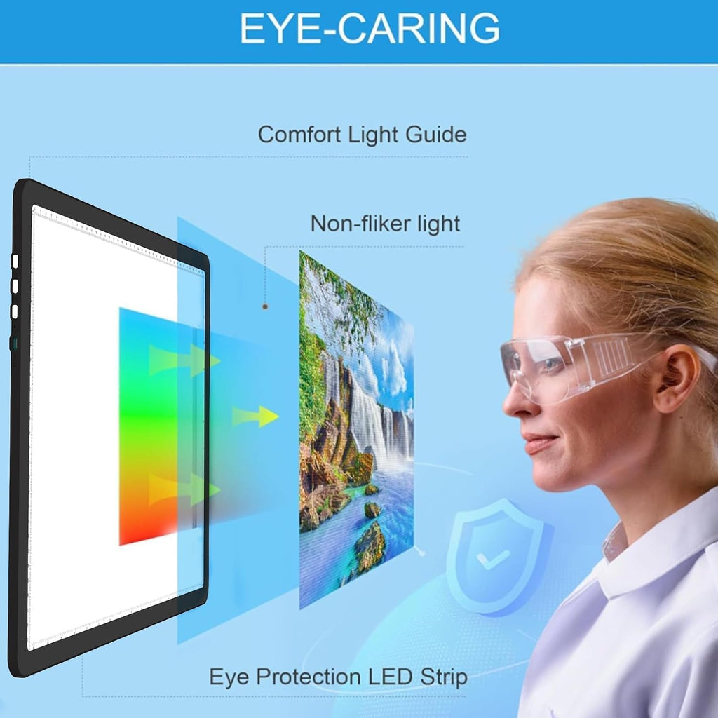 kobaiban a3 light board for diamond painting &, front angle view