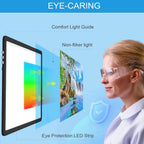 kobaiban a3 light board for diamond painting &, front angle view
