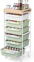 Rolling Storage Utility Cart by SYKIARIOL