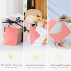 Pink Pearl Envelopes 5x7-100 PCS Goefun Metallic A7 Euro Flap Envelopes - Image 4