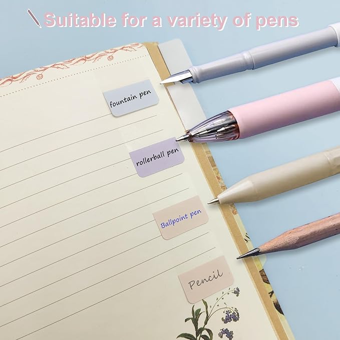 Potanro Sticky Book Tabs 360PCS Notebook Colorful Book Annotation Tabs Kit - Image 5