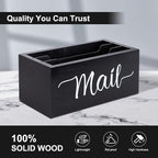 Lucundm Desk Mail Organizer, Mail Organizer Countertop - Image 3