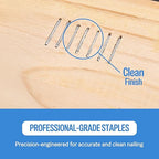 meite 21 Gauge Upholstery Staples, 1/2-Inch Crown - Image 8