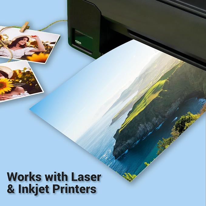 Cardstock 8.5 x 11, Thick Printer Paper, Card Stock Paper 200 gsm, 120 Sheets - Image 5