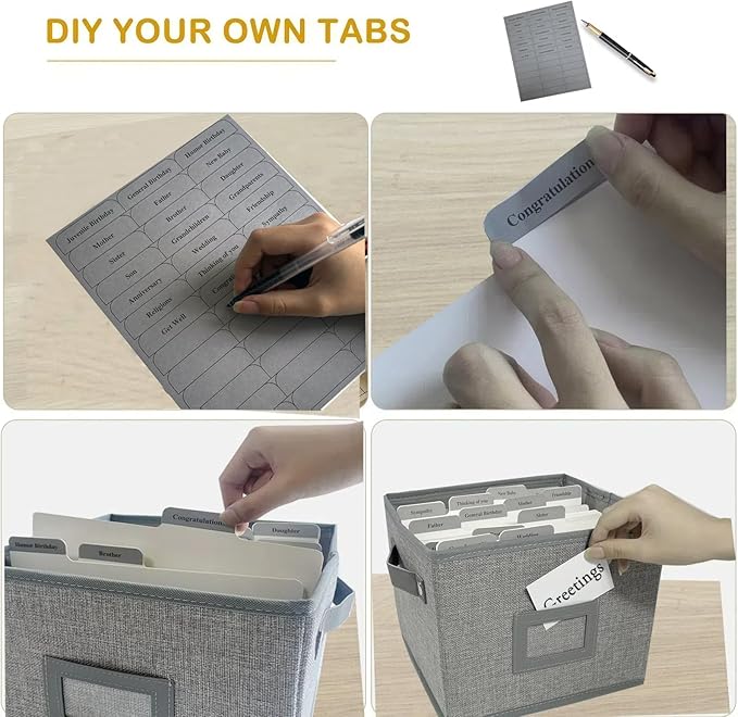 Greeting Card Organizer Box - Image 5