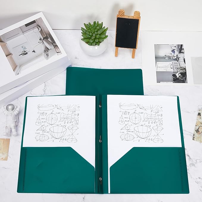 Lincia 100 Pcs Plastic Folders - Image 4