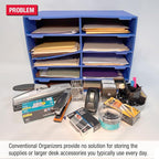 Ultimate Office TierDrop Storage Drawers Measure 9w x 12d x 4 3/4 Inches High - Image 2