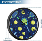 Vozoza Pickleball Game Sports 12 Inch Analog Wall Clocks Battery-Operated - Image 3