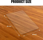 Kuyal Clear Chair Mat, Hard Floor Use - Image 6