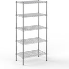 Regal Altair 18" Deep x 30" Wide x 64" Height Wire Shelving Kit | 5-Tier | NSF by Regal+Altair