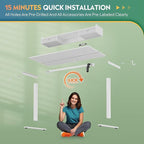 DEVAISE 48×24 Inch Electric Standing Desk - Image 8