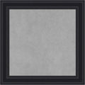 Amanti Art Black Framed Magnetic Board 20x20 Small Vision Board by AmantiArt