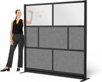Stand Up Desk Store Expanse Modular Wall | 70'' x 70'' Wall | Expandable by SStandUpDeskStore