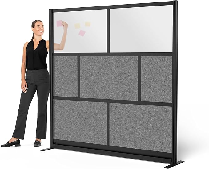 Stand Up Desk Store Expanse Modular Wall | 70'' x 70'' Wall | Expandable by SStandUpDeskStore