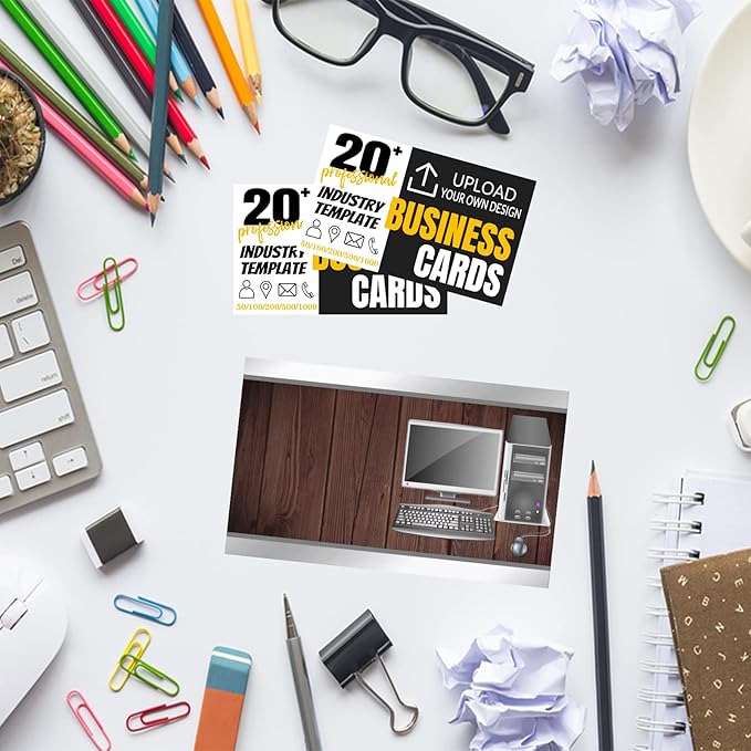 Custom Business Cards Double-Sided Personalized Stationery | Professional - Image 6