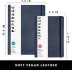 PAPERAGE Softcover Lined Journal Notebook, 160 Pages, Medium College Ruled - Image 2