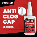 Thick Super Glue 120 Gram, Heavy Duty Instant Cyanoacrylate Adhesive - Image 4