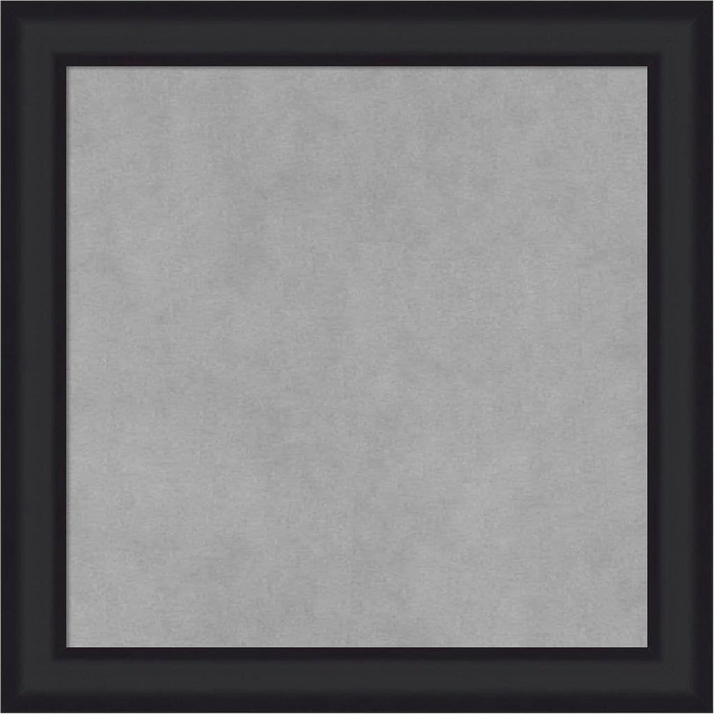 Amanti Art Black Framed Magnetic Board 19x19 Small Vision Board