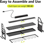 YFFSRJDJ Power Tool Organizer Wall Mount - Image 8