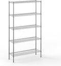 Regal Altair 14" Deep x 42" Wide x 74" Height Wire Shelving Kit | 5-Tier | NSF by Regal+Altair