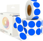 Blue 1 Inch Round Color Coding Labels by Unknown