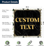 Custom Sign, Custom Street Sign, 11 Font Colors, 13 Font Styles, 4 Hole Options - Image 6