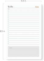 Notsu To Do List Notepad 2pk | Premium Thick Paper 120g | Daily Desk To Do List - Image 3