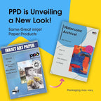 PPD Watercolor Printer Paper, 11 x 17 inches, 25 Sheets, Heavy 240 gsm/60 lb - Image 2