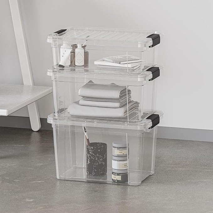 Superio Clear Storage Bins - Image 7