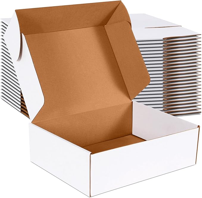 JOWLOT 12x9x4 inch Shipping Boxes Set of 20 by JOWLOT